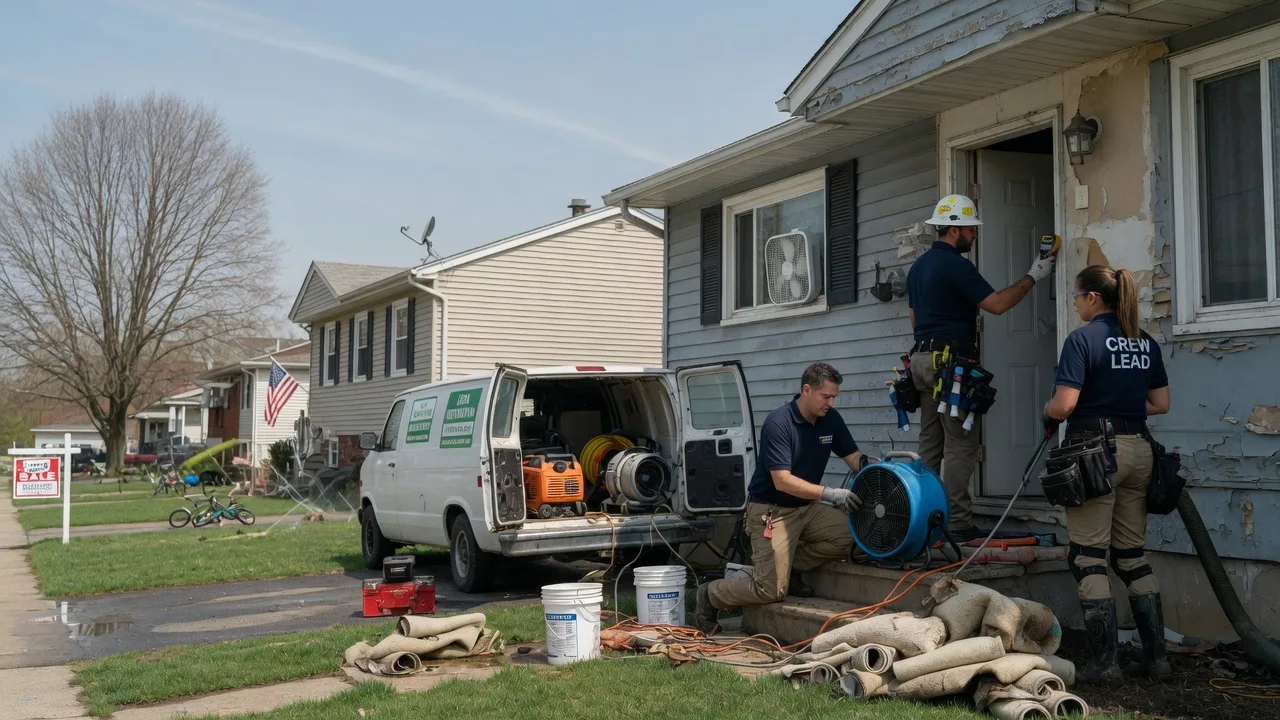 Flood Cleanup in Perry, NY near me