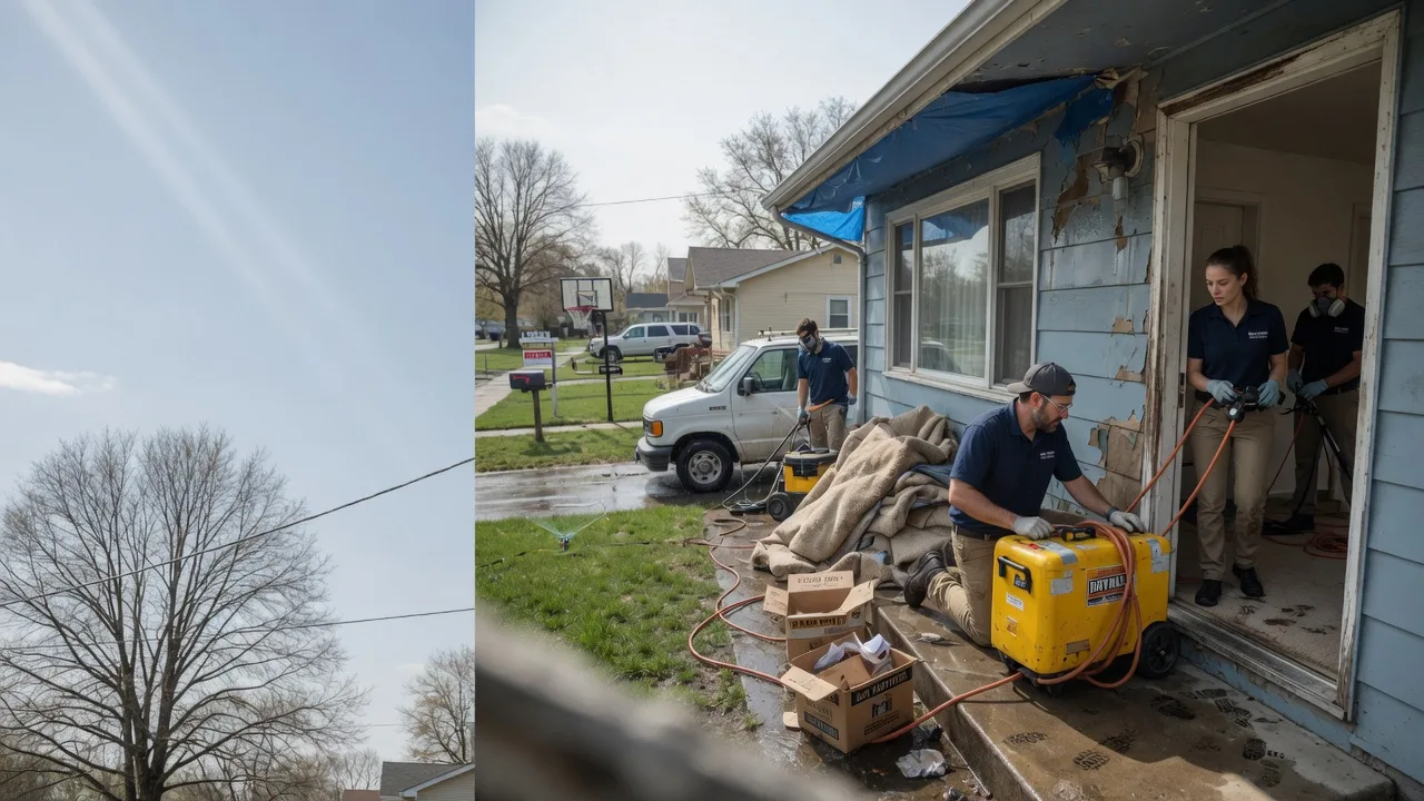 Basement Flood Cleanup in Perry, NY near me